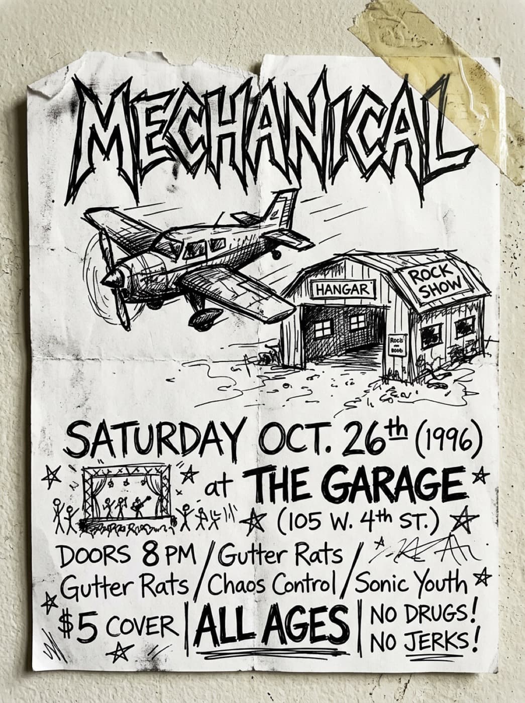 Mechanical show poster
